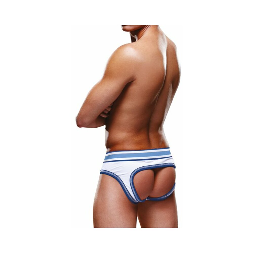 Prowler Open Brief White/Blue L