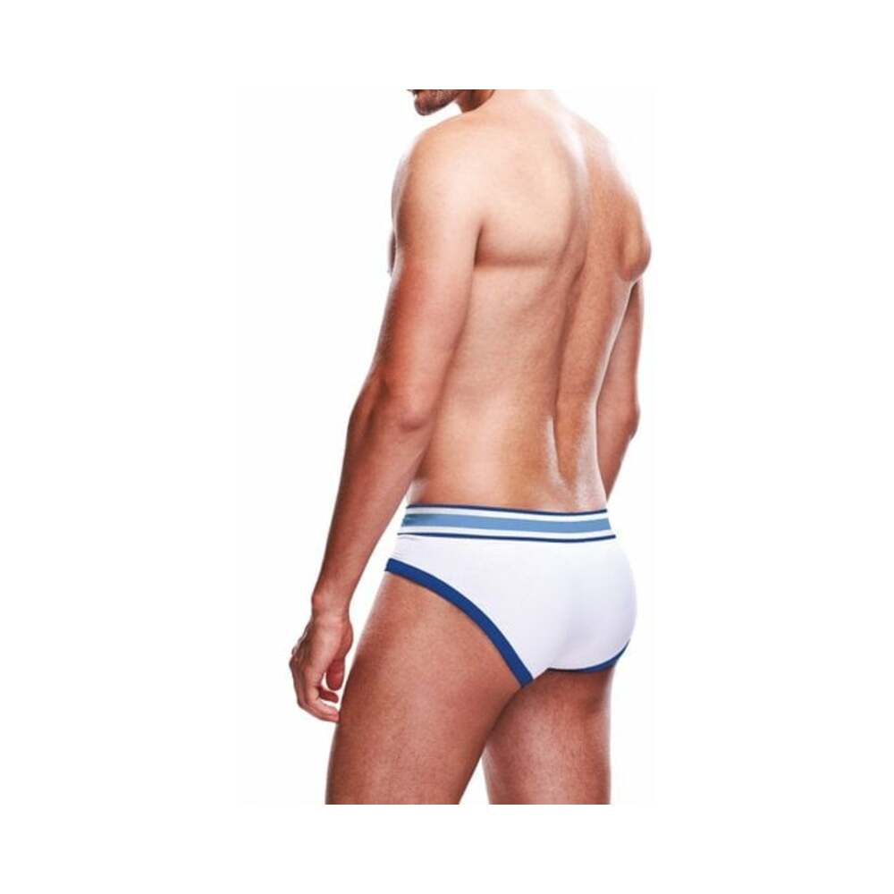 Prowler Brief White/Blue L