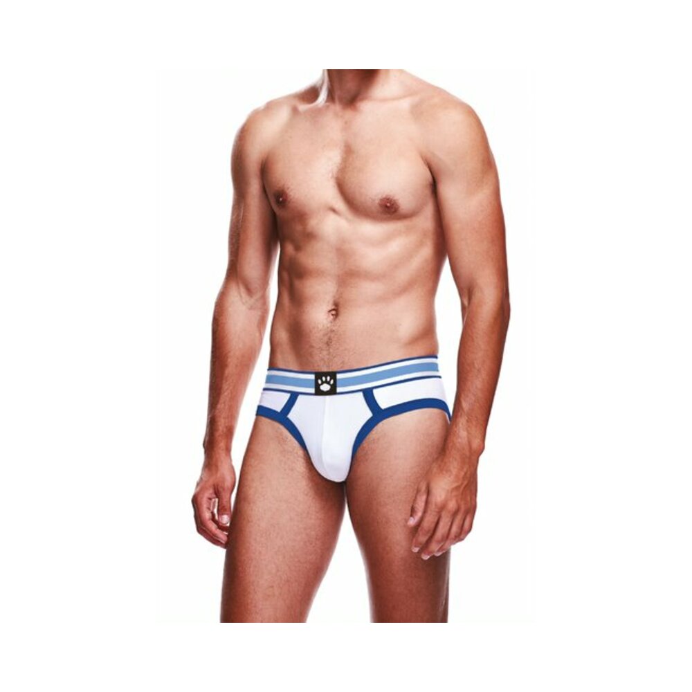Prowler Brief White/Blue M