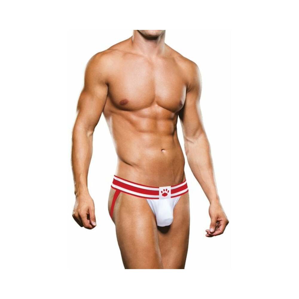 Prowler Jock Strap White/Red M