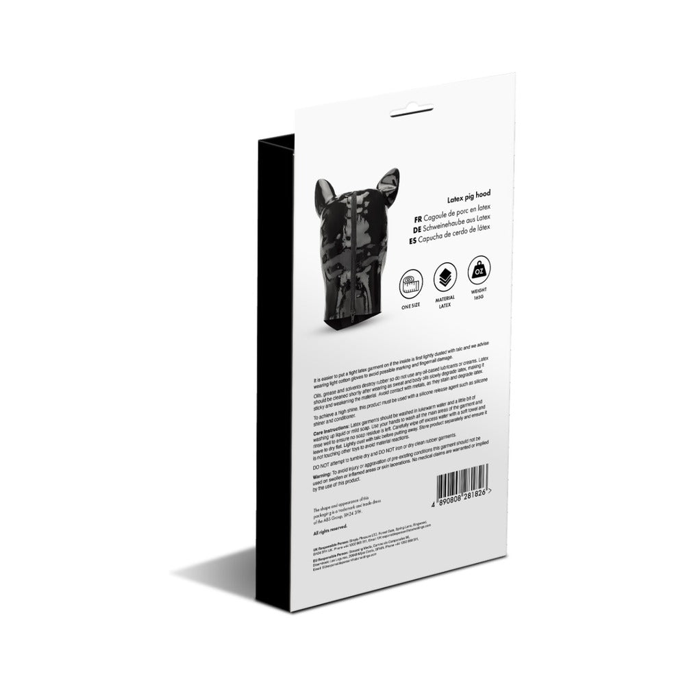 Prowler RED Latex Pig Hood