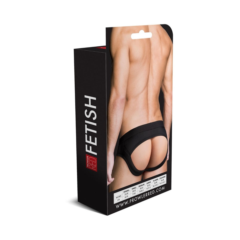 Prowler RED Assless Brief Black XL