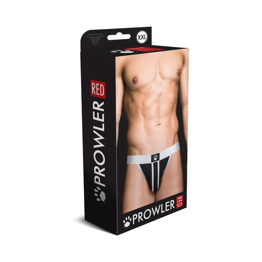 Prowler RED Assless Jock White 2XL