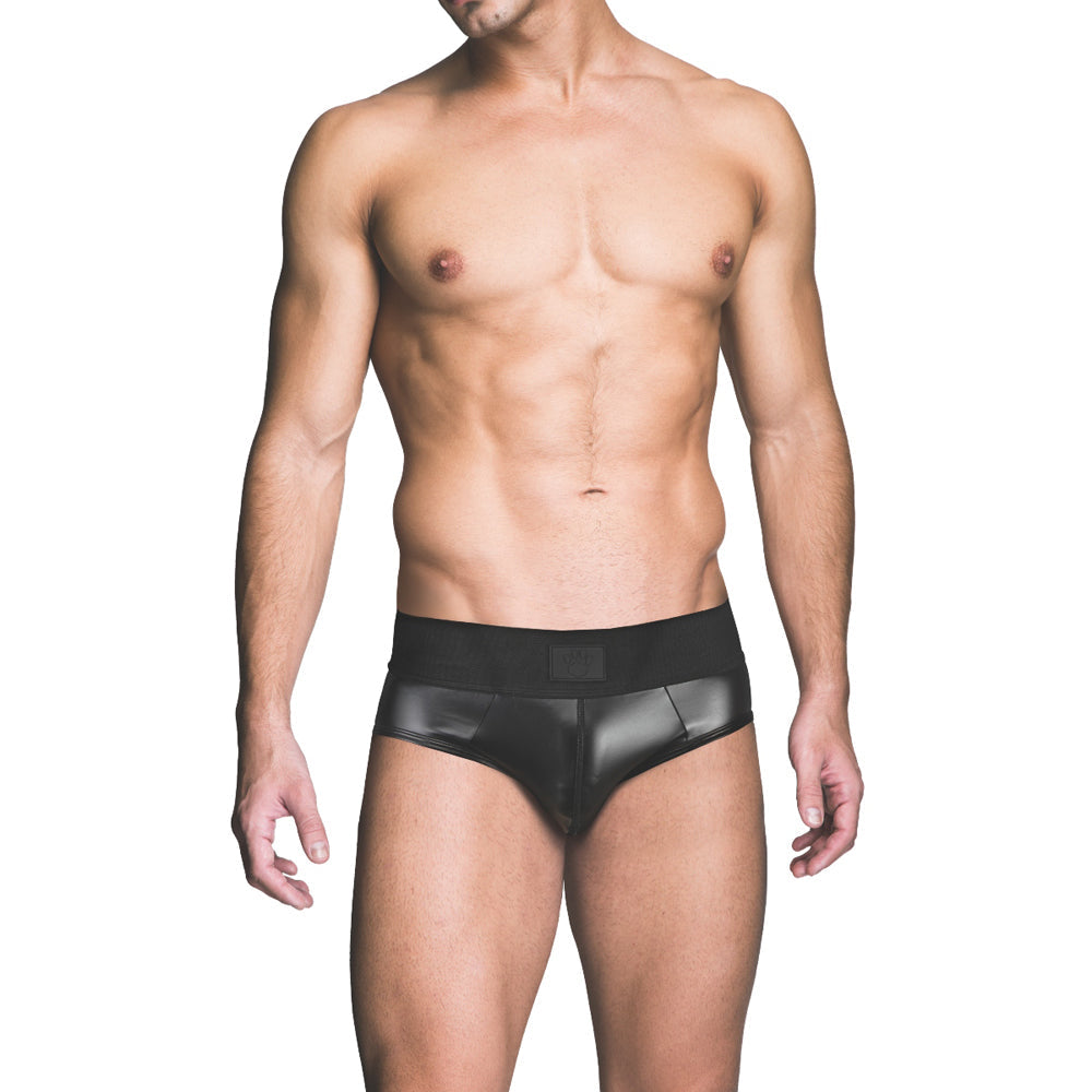 Prowler RED Wetlook Brief Black 2XL