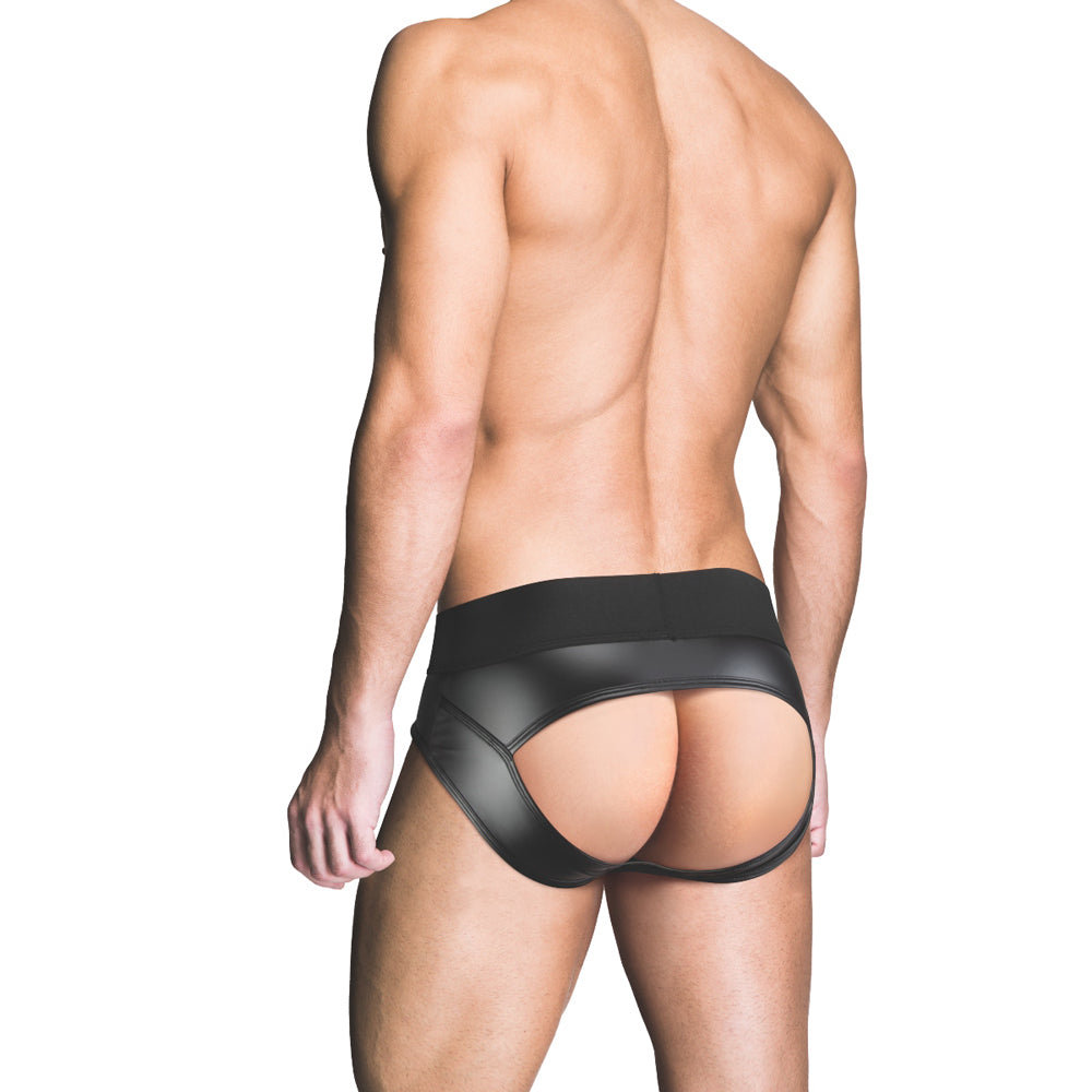Prowler RED Wetlook Assless Brief Black XL