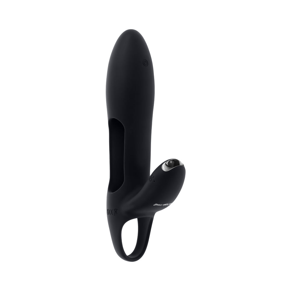 Zero Tolerance Nautilus Rechargable Vibrating Sleeve Remote Control Silicone Black