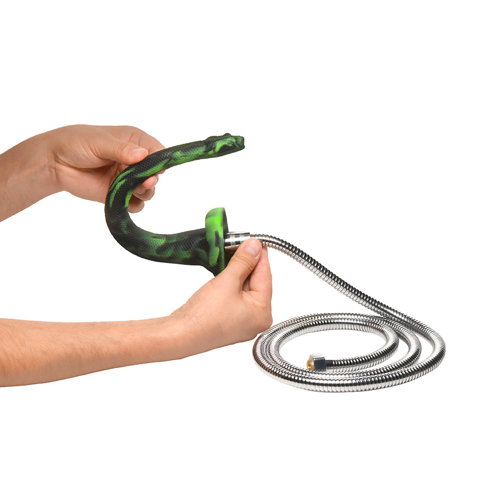 Creature Cocks Spitting Serpent Silicone Enema Snake