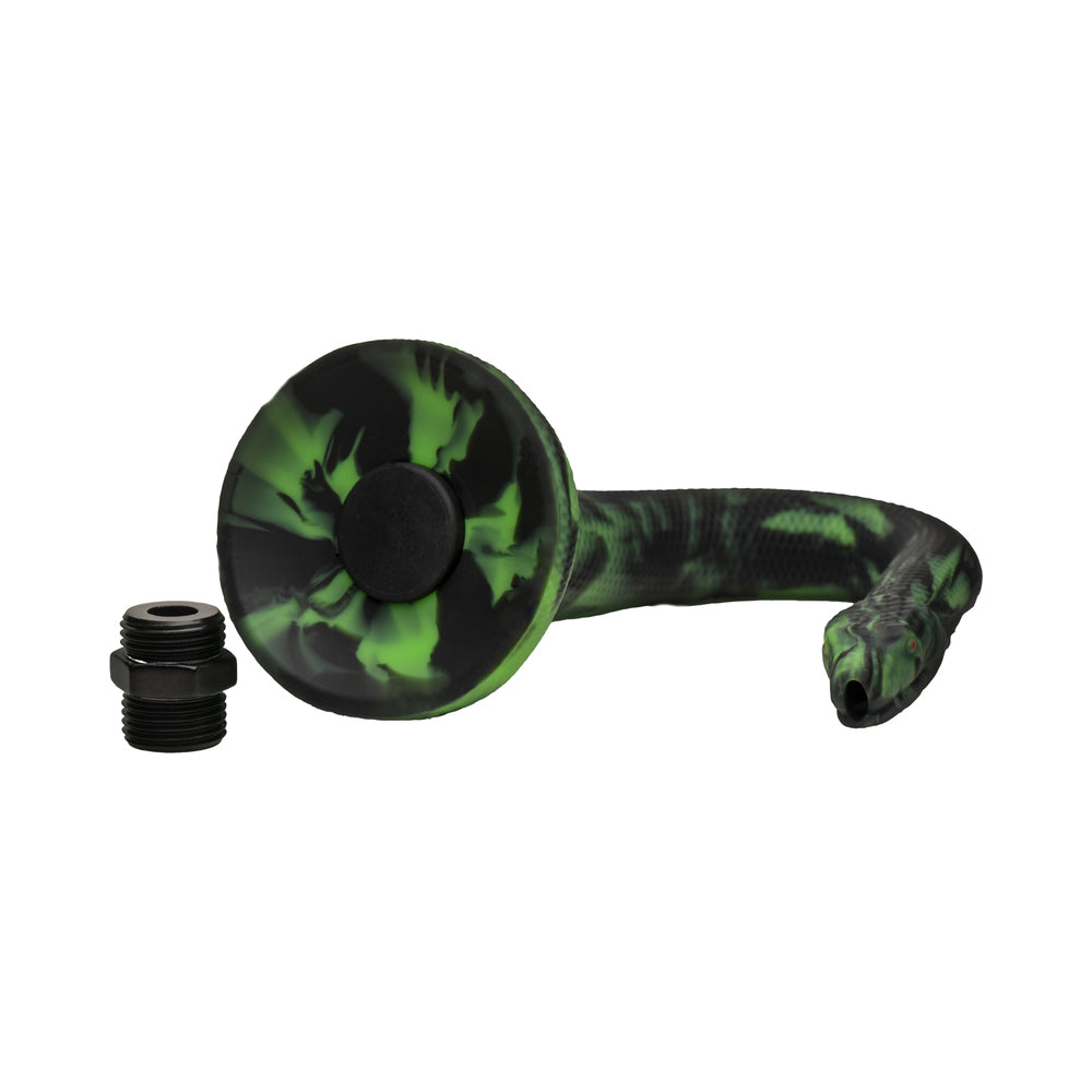 Creature Cocks Spitting Serpent Silicone Enema Snake