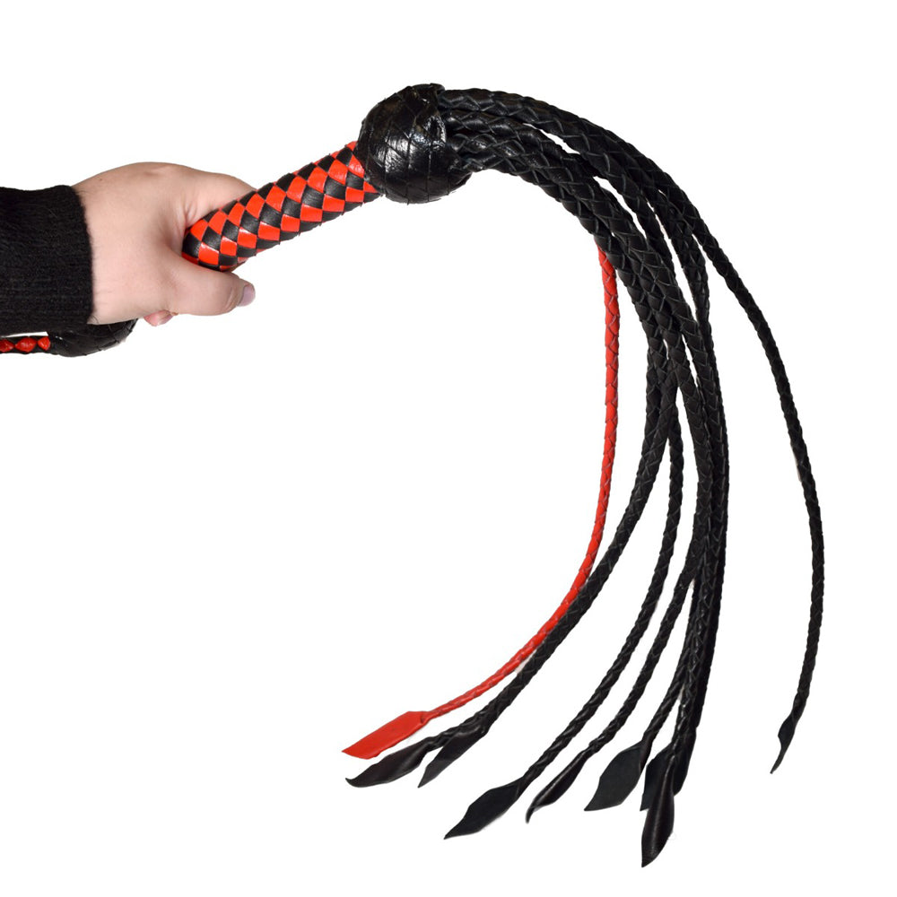 Prowler RED Short Handle Flogger Black/Red