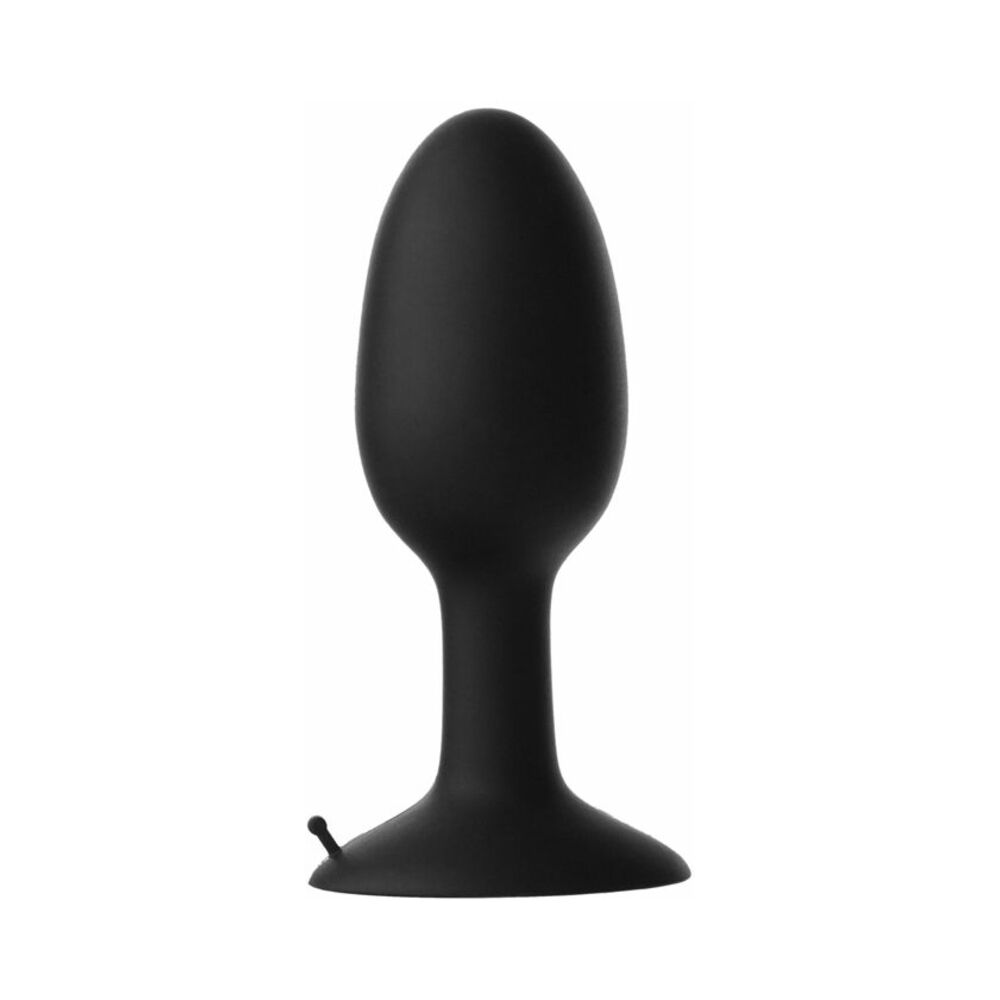 Prowler RED Weighted Butt Plug Black Medium