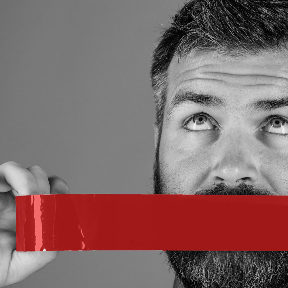 Prowler Bondage Tape Restraints Red 20m