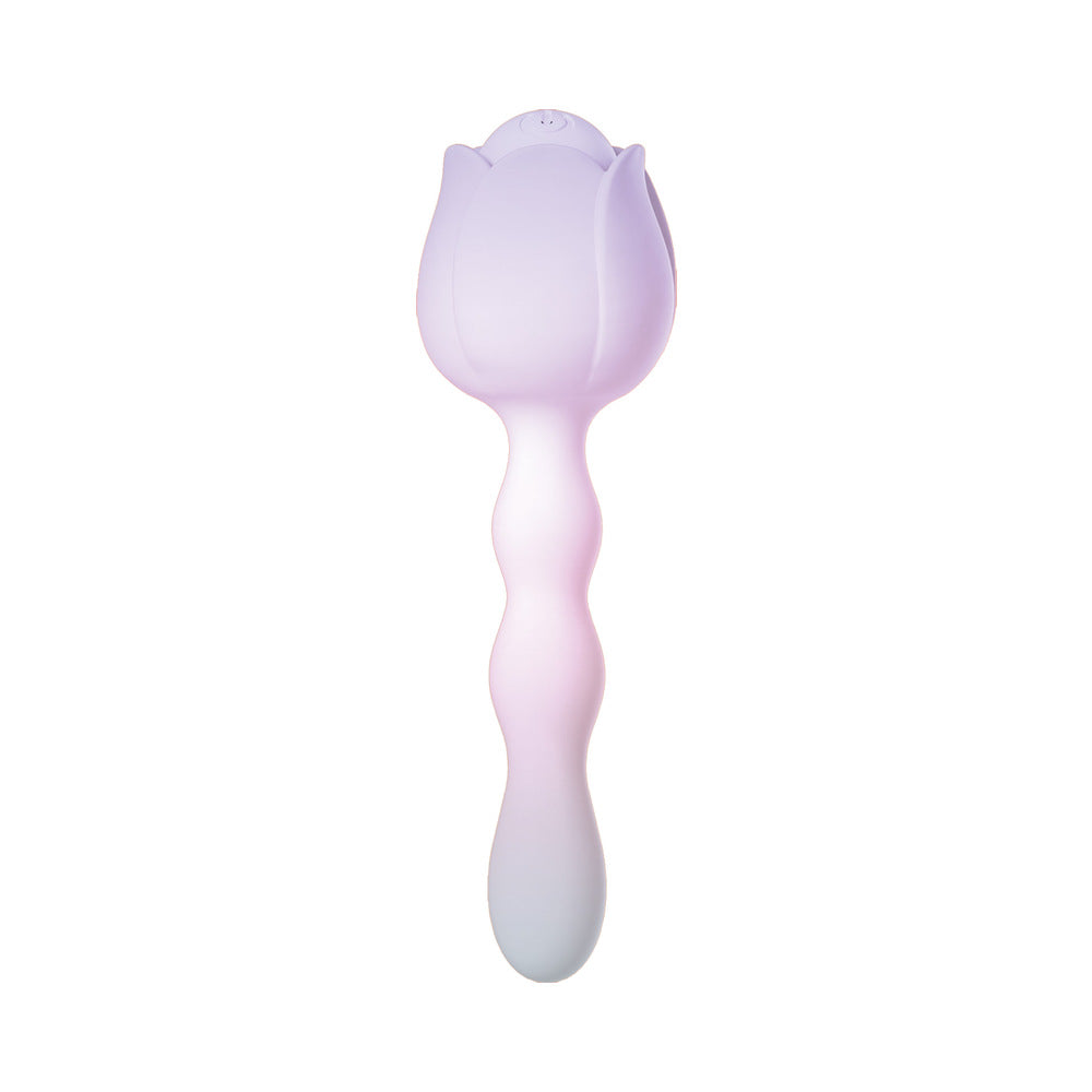 Wet Dreams Ultra Rosie Posey Liquid Silicone Rose Sleeve Vibe