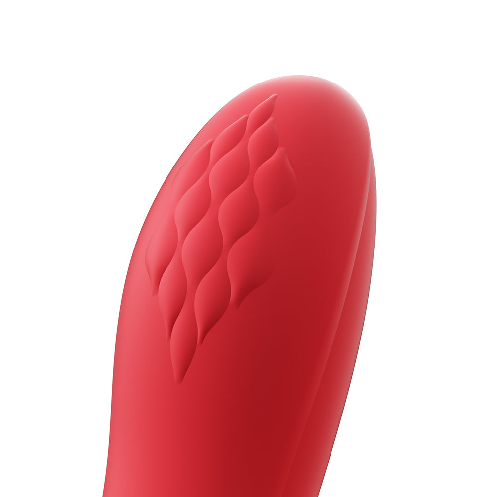 Honey Play Box Fortexa App-Controlled Kinky Finger Flapping Dual Stimulator Red