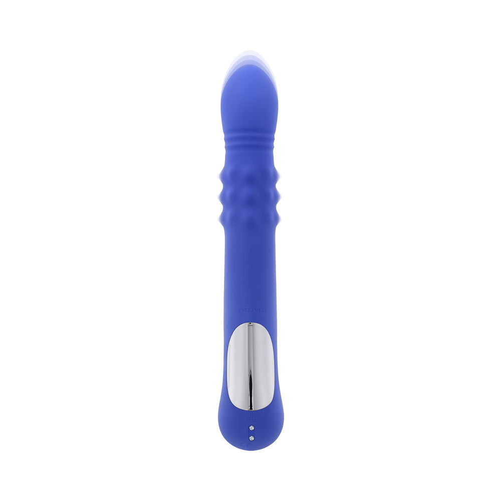 Evolved Pop Goes The O Dual Stimulator Blue