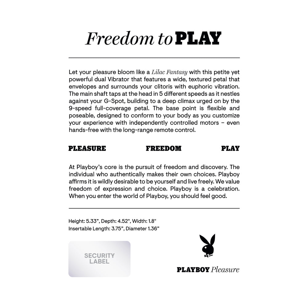 Playboy Lilac Fantasy