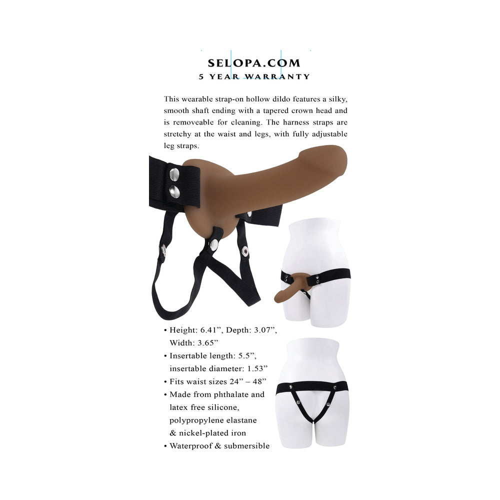 Selopa Our First Hollow Strap-On Dark