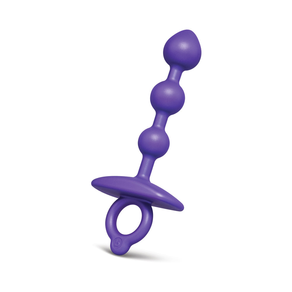 b-Vibe Butties Zip Silicone Anal Bead