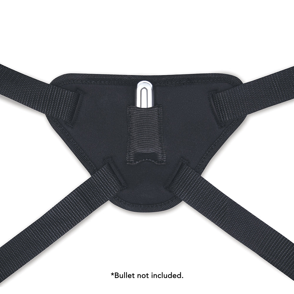 b-Vibe Beginners Strap-On Harness Set with 5 in. Silicone Dildo Peg