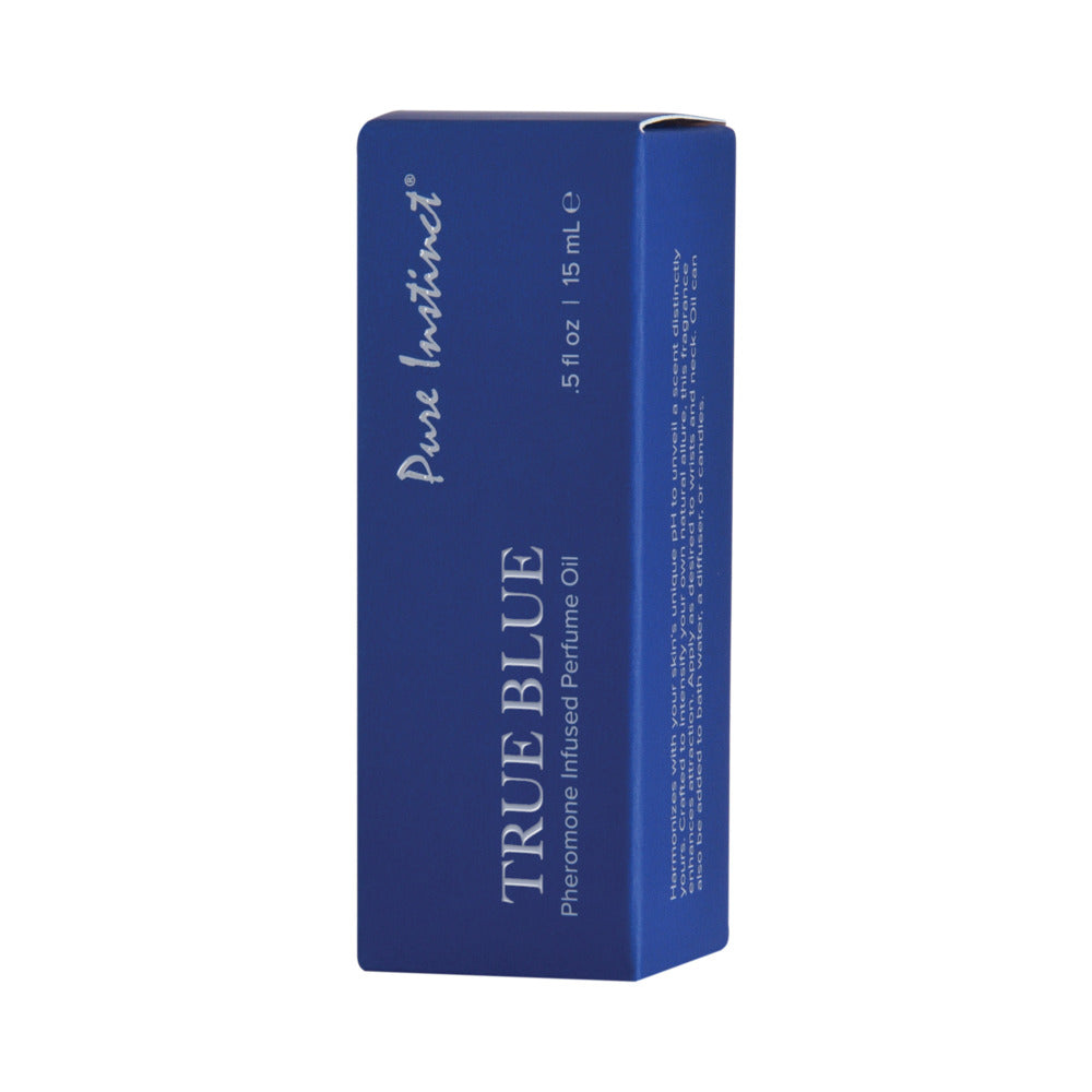 Pure Instinct Pheromone Perfume Oil With Dropper True Blue 15 ml 0.5 fl. oz.