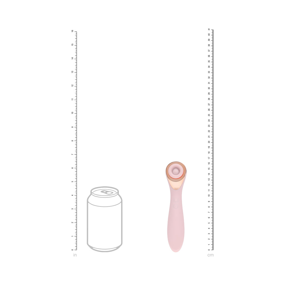 LoveLine Darling AirTapTech Rechargeable Vibrator Pink