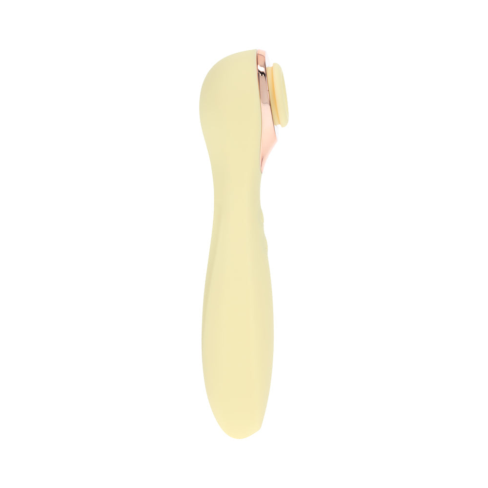 LoveLine Darling AirTapTech Rechargeable Vibrator Yellow