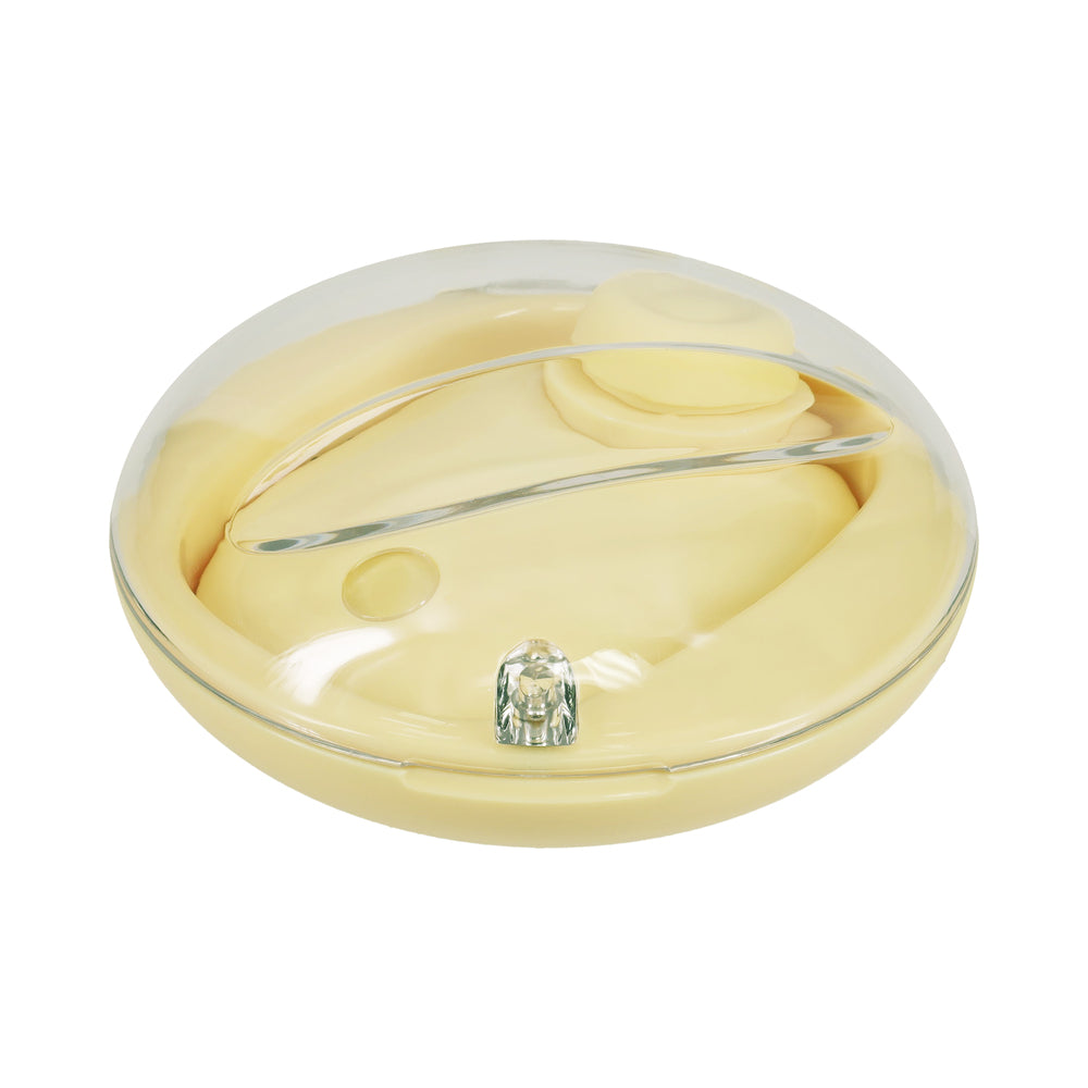 LoveLine Dreamsicle AirTapTech Rechargeable Vibrator Yellow