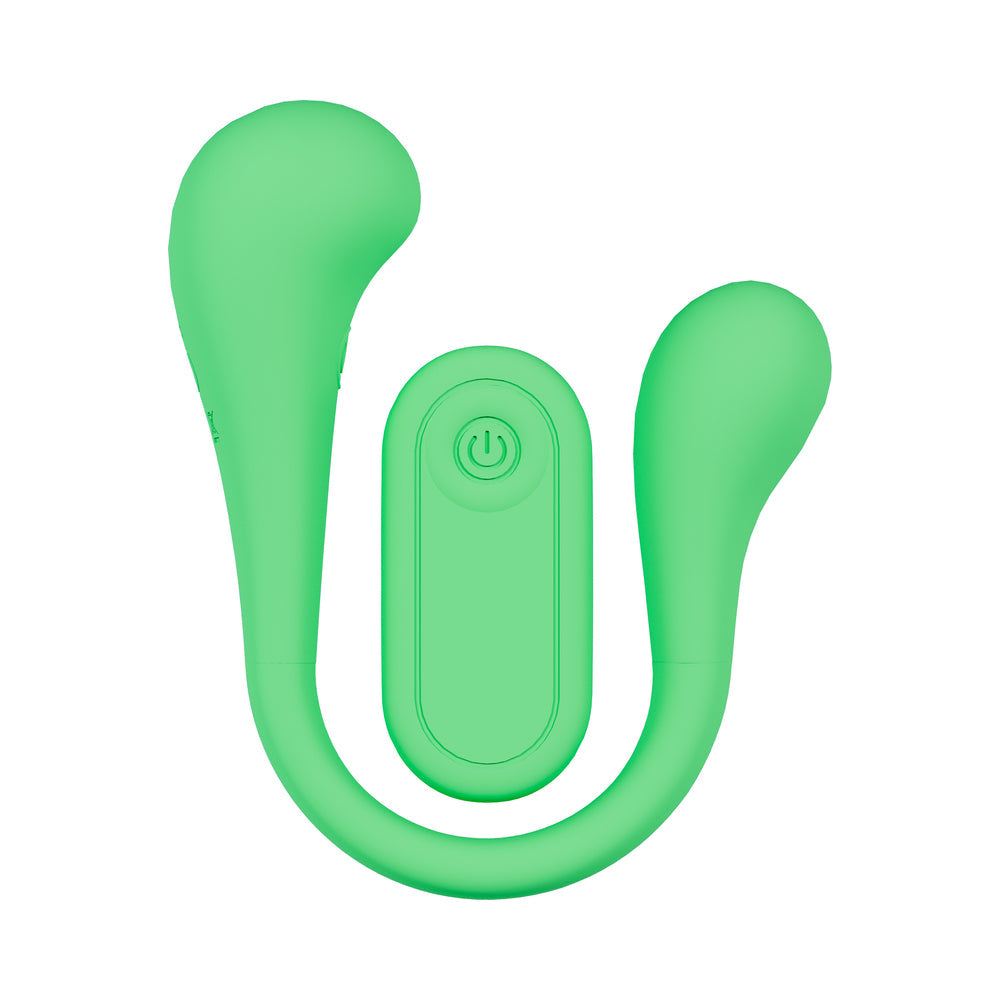 LoveLine FlexEase Bend Vibe Liquid Silicone Green