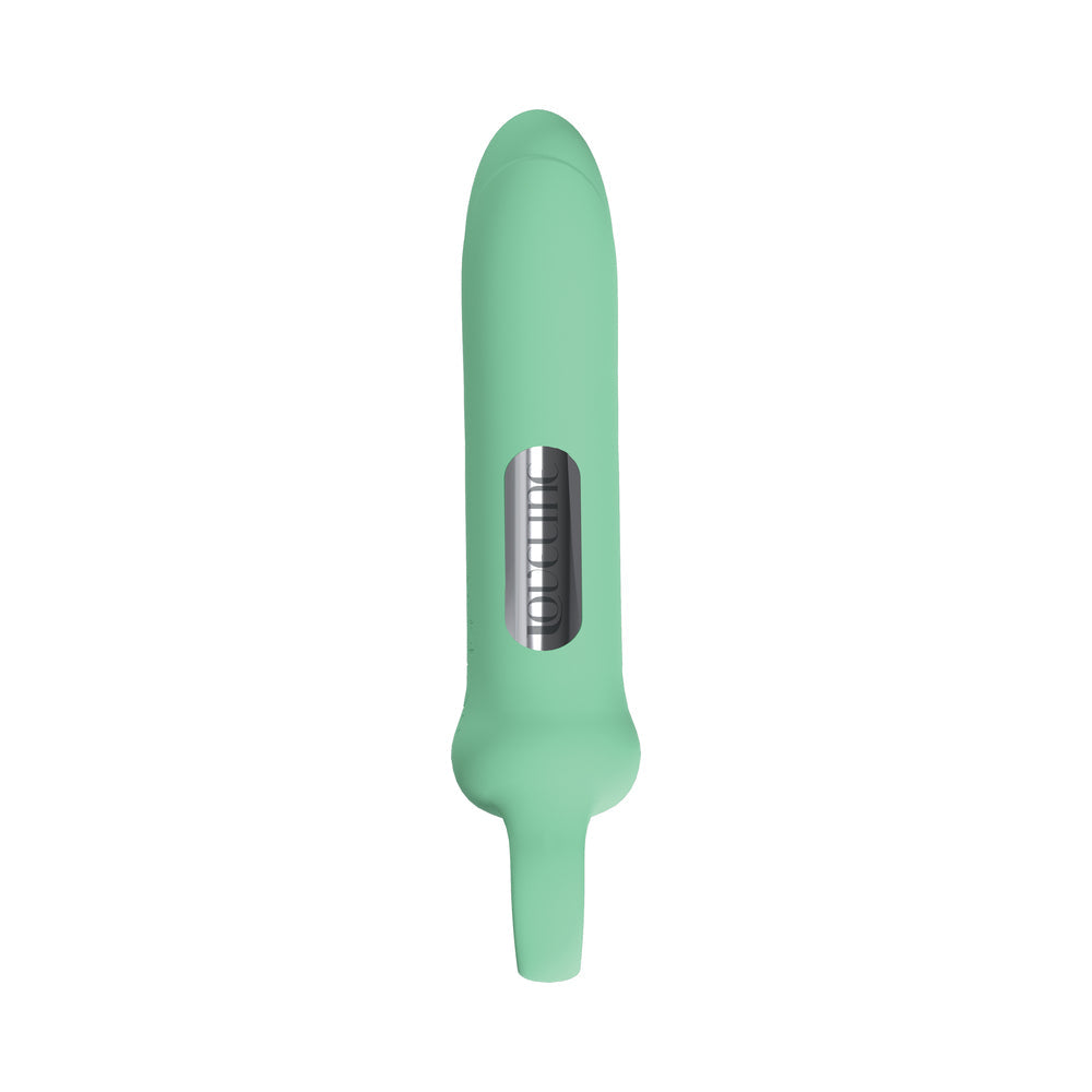 LoveLine Harmony Loop Grip Vibe Liquid Silicone Green
