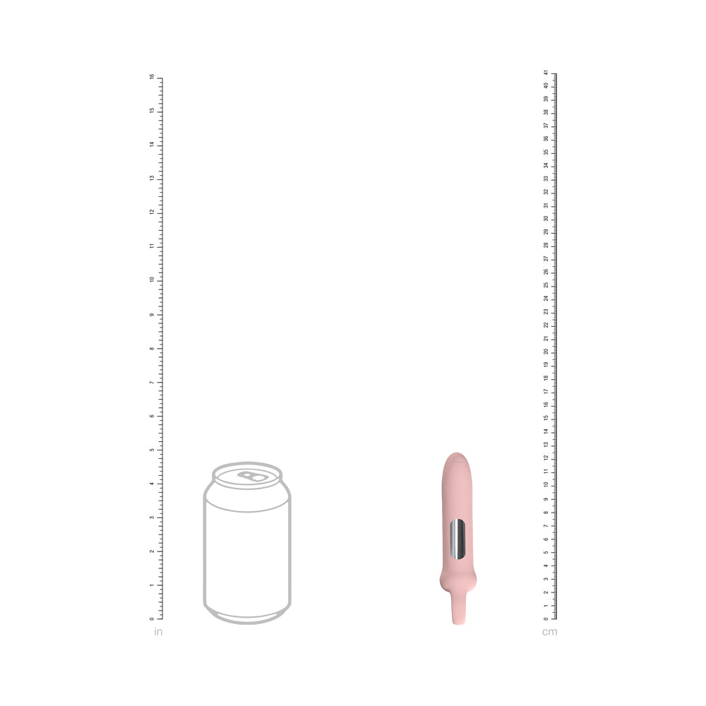 LoveLine Harmony Loop Grip Vibe Liquid Silicone Pink