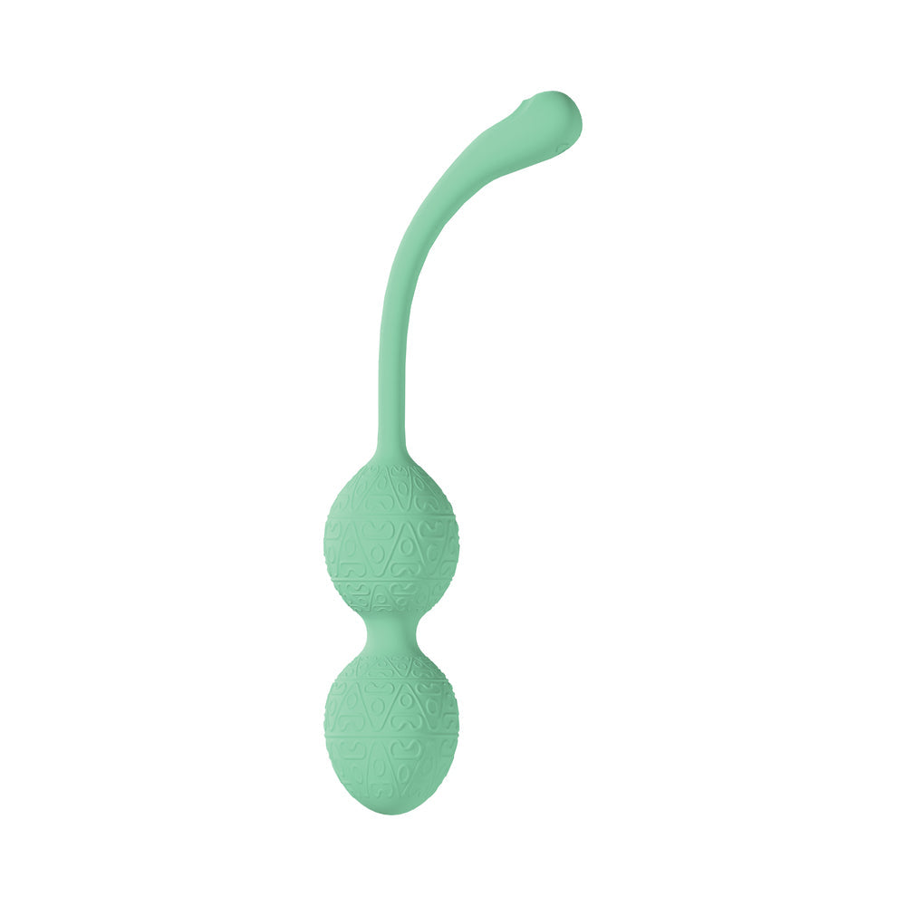 LoveLine PelviFit Beads Kegel Vibe Waterproof Remote Green