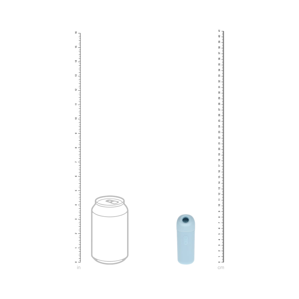 LoveLine Sweetie AirTapTech Rechargeable Vibrator Waterproof Blue