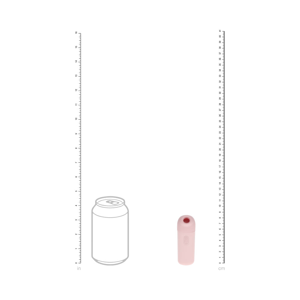 LoveLine Sweetie AirTapTech Rechargeable Vibrator Waterproof Pink