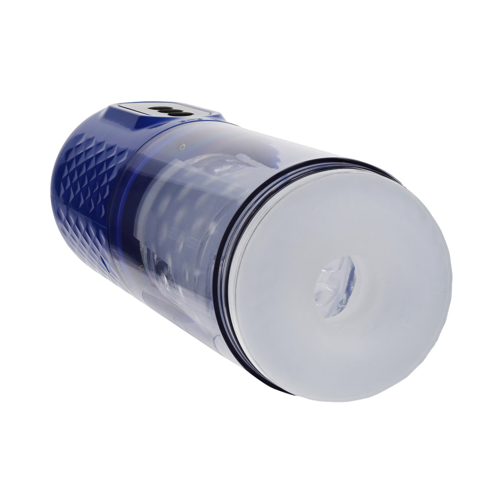 PUMPED Vortex Masturbator Metallic Blue