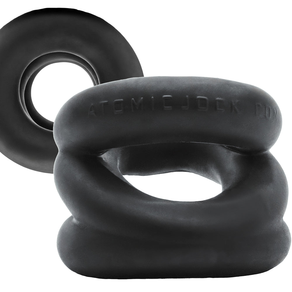 Oxballs Z-Balls Zig-Zag Cockring / Ballstretcher Special Edition Night