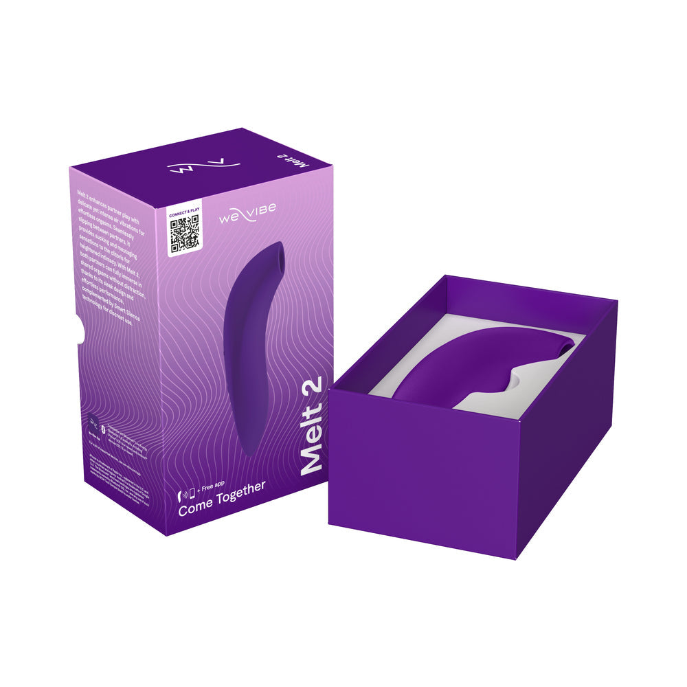 We-Vibe Melt 2 Pleasure Air Clit Stim Purple