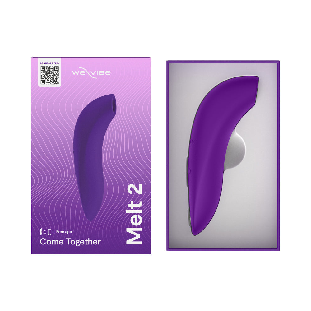 We-Vibe Melt 2 Pleasure Air Clit Stim Purple