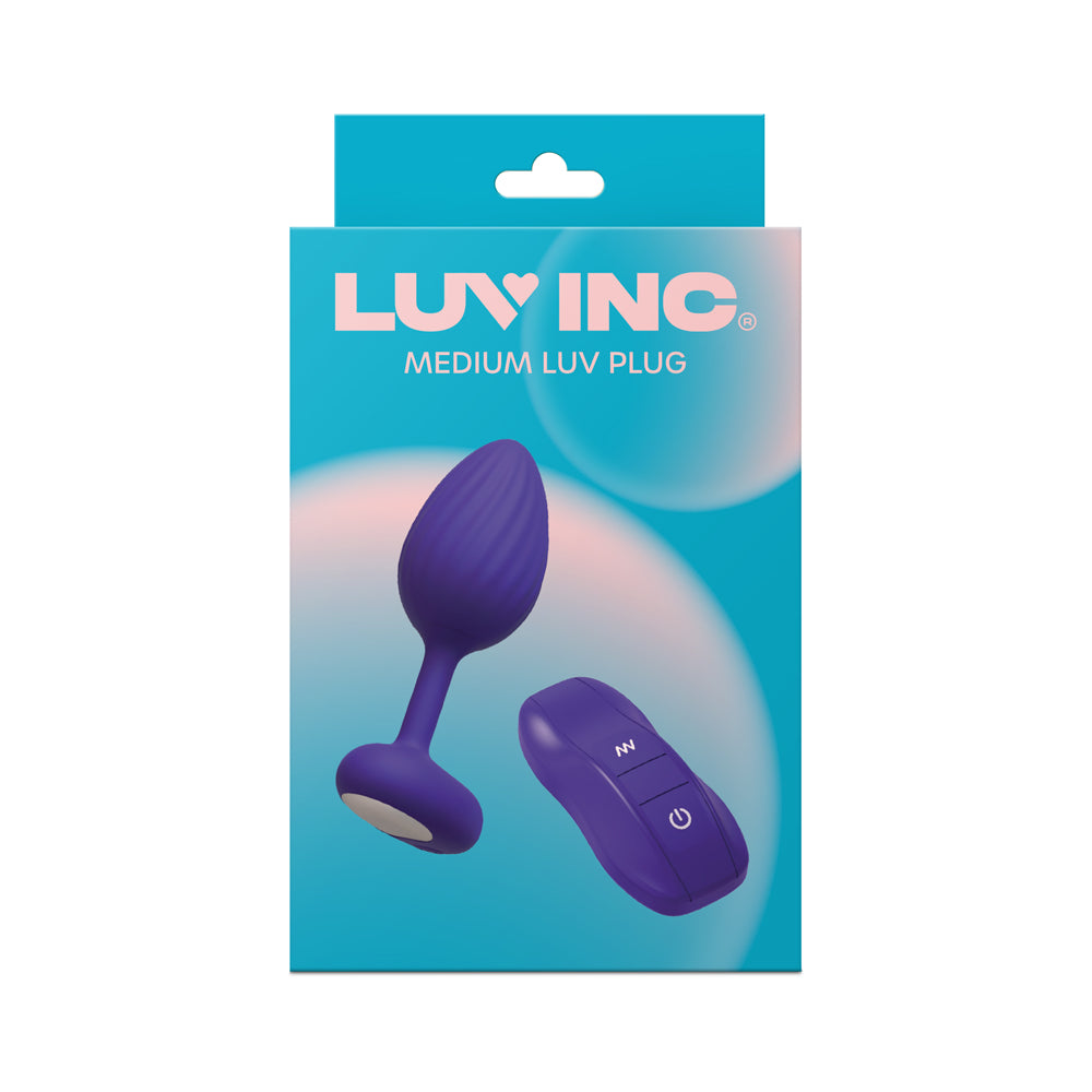 Luv Inc. Mp41: Luv Plug Purple Medium