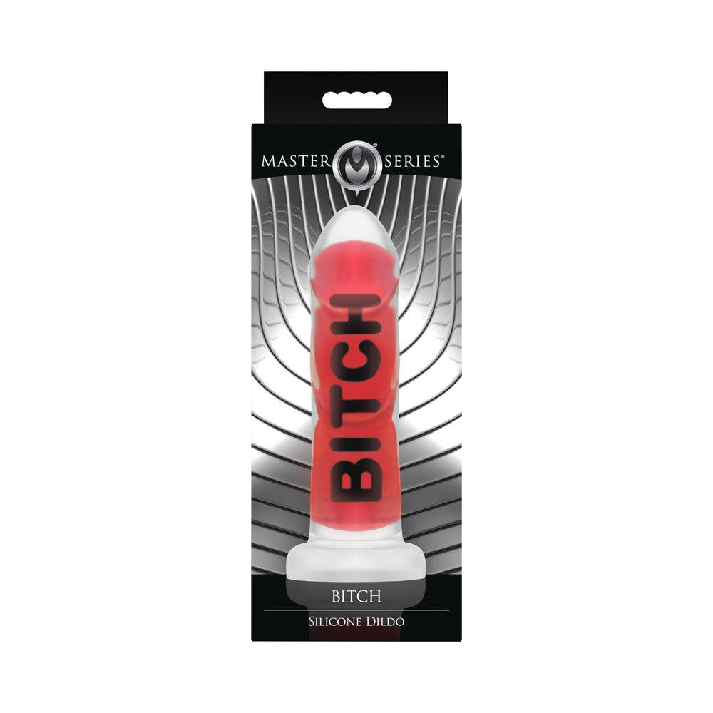 Master Series BITCH Silicone Dildo