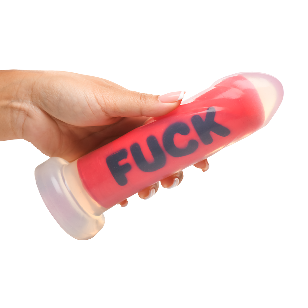 Master Series FUCK Silicone Dildo