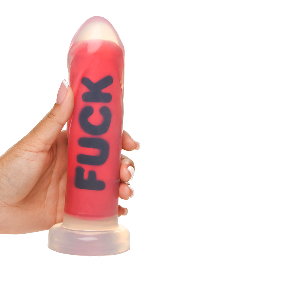 Master Series FUCK Silicone Dildo