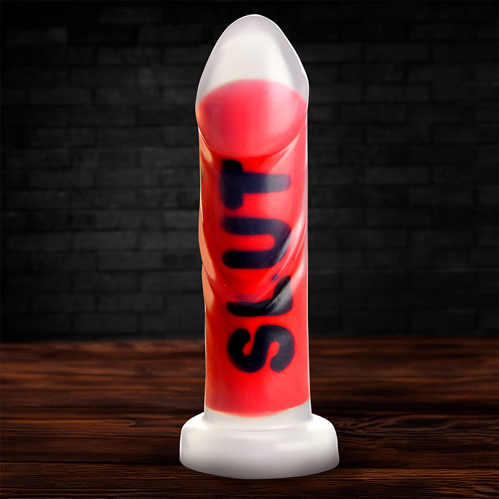 Master Series SLUT Silicone Dildo