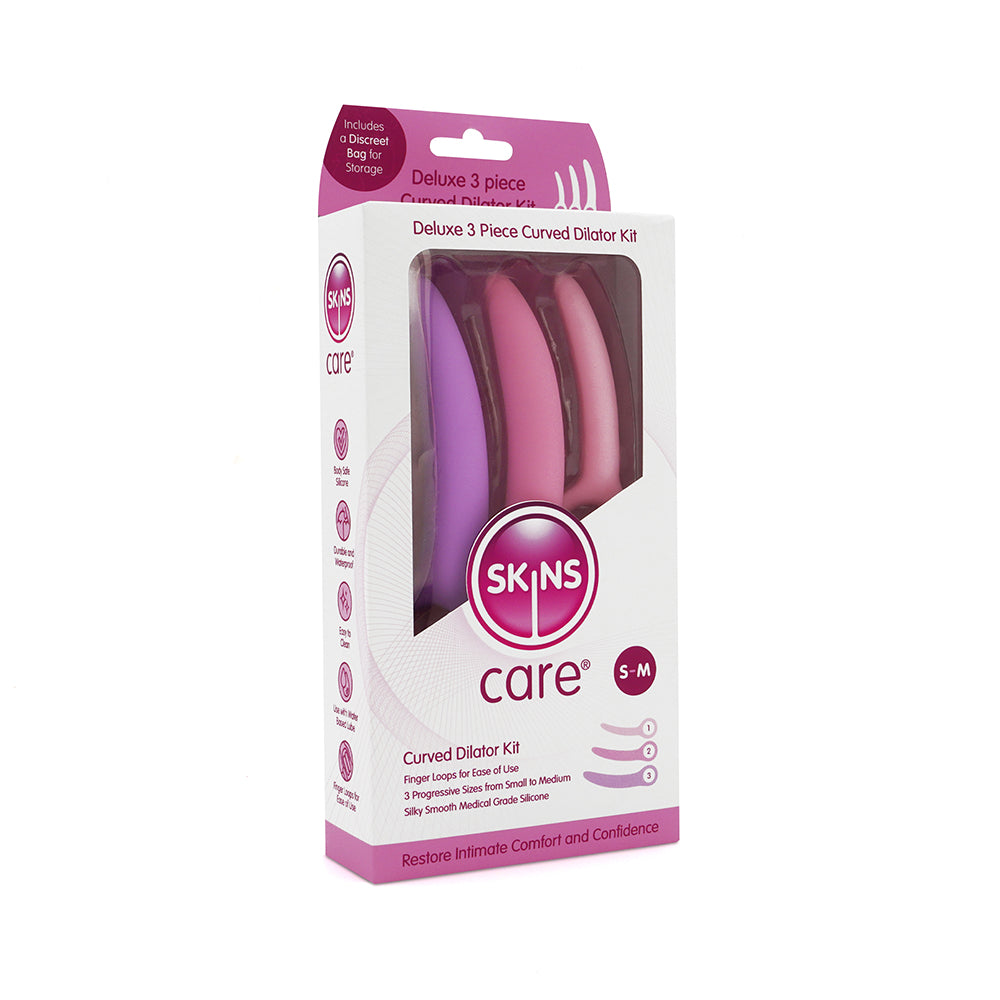 Skins Care Curved Dilators 3-Piece Set (Small Medium)