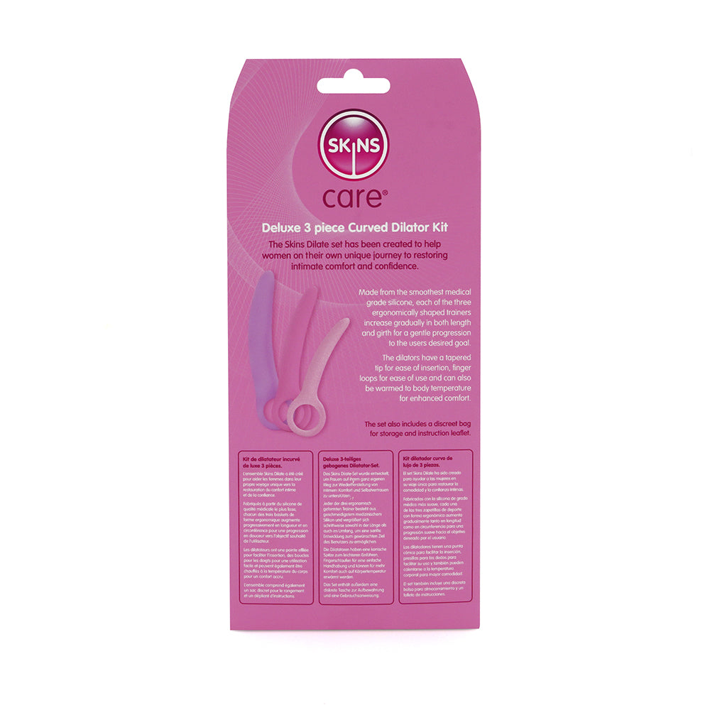 Skins Care Curved Dilators 3-Piece Set (Small Medium)