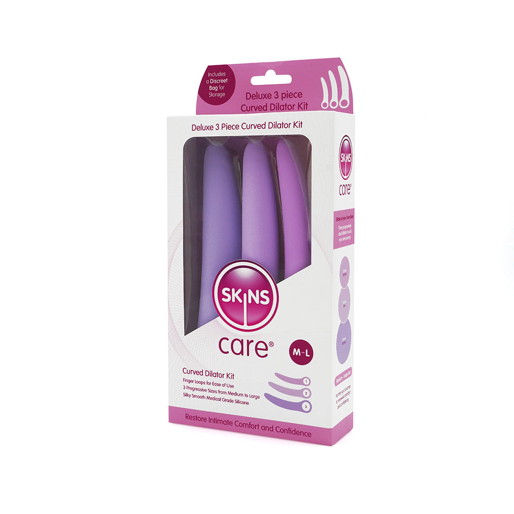 Skins Care Curved Dilators 3-Piece Set (Medium Large)