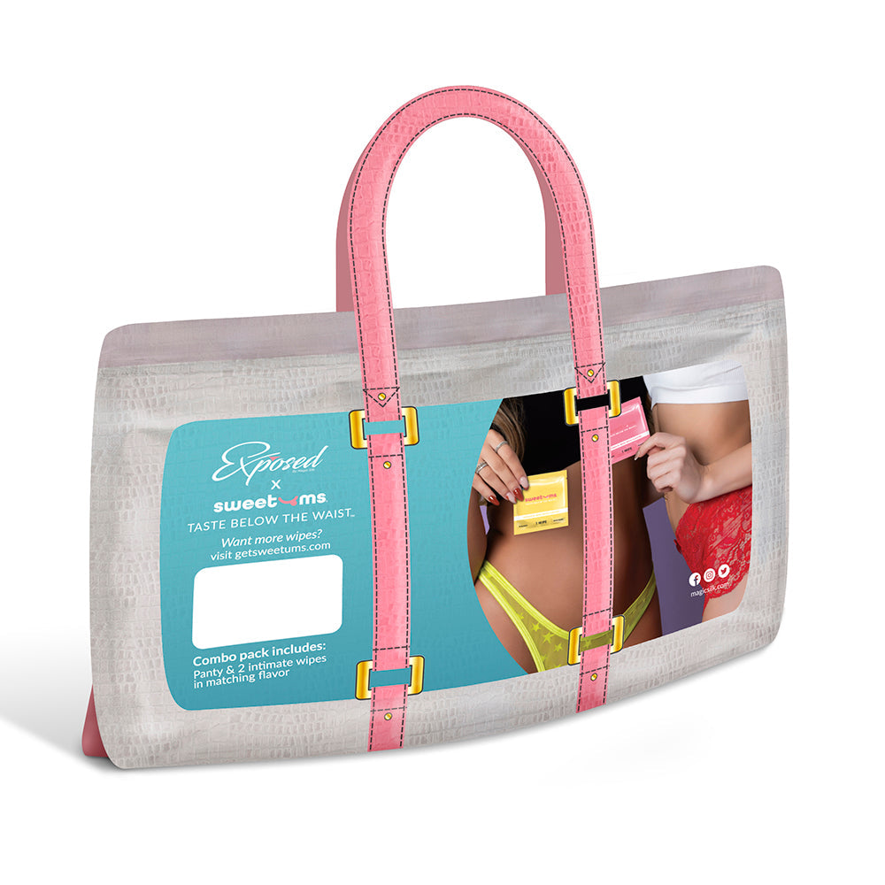 Magic Silk Sweetums Low Rise Micro Thong Cinnamon Buns S/M