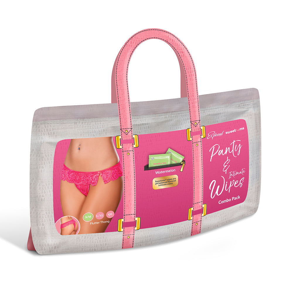 Magic Silk Sweetums Flutter Thong Watermelon L/XL