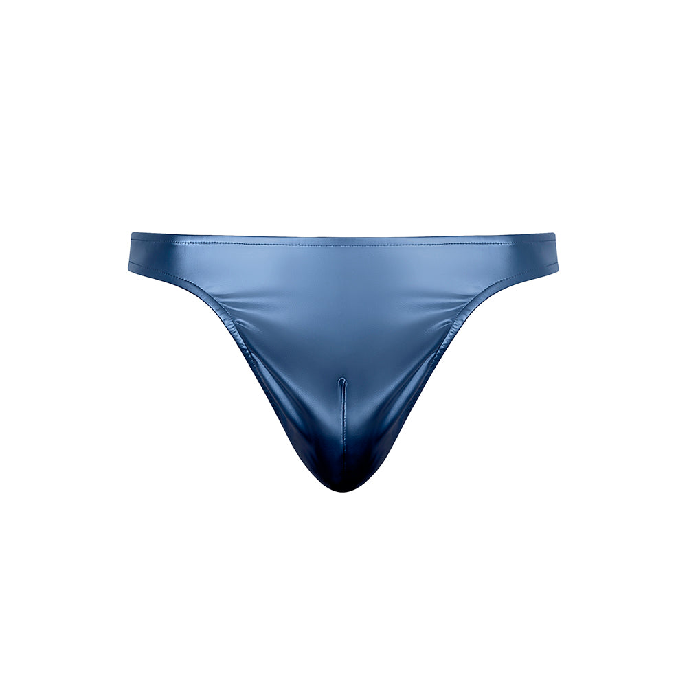 Male Power Liquid Onyx 2.0 Thong Blue L/XL