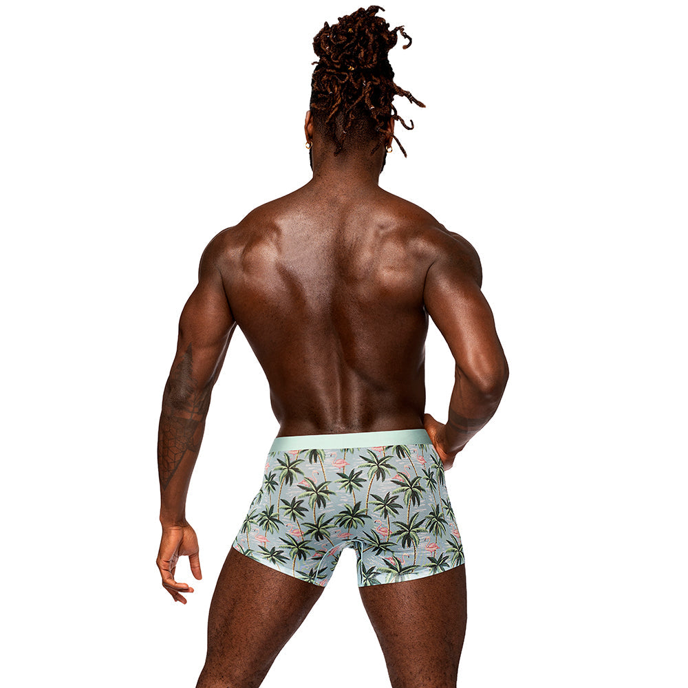 Male Power The Matchmaker Seamless Sheer Short Flamingo S