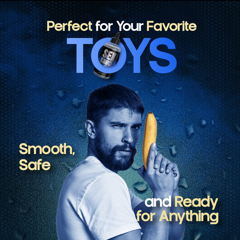 Naughty Jane's Sex Sauce for Men Water-Based Lubricant 16 oz.