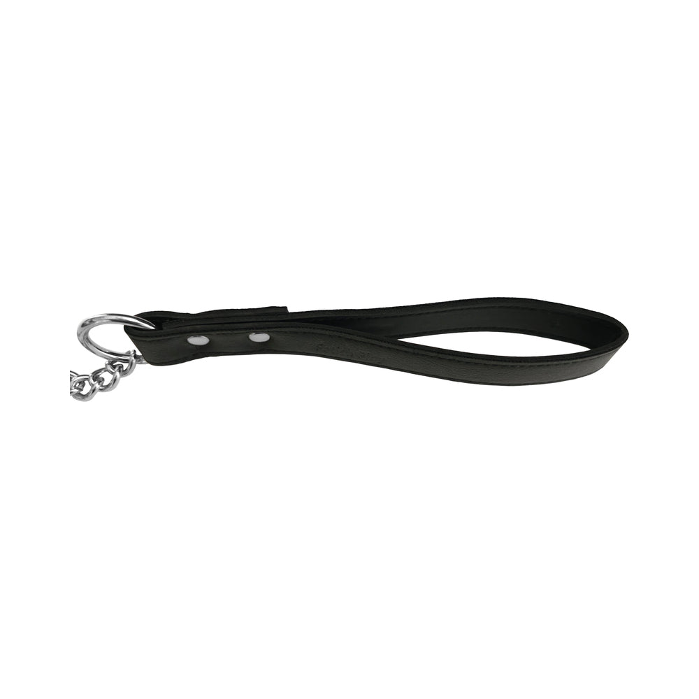 Rouge Fetish Play Vegan Leash Black